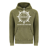 Vintage Olive s.s. minnow tour Vintage Hoodie - linhVisuals