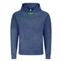 Vintage Denim University Of Alaska Anchorage Vintage Hoodie - linhVisuals