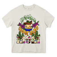 Cream Nacho average mom Mother's Day Heavy Core Tee - HowdyJamesFarm