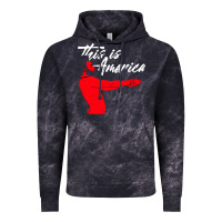 Cloud Black this is america meme Vintage Hoodie - linhVisuals