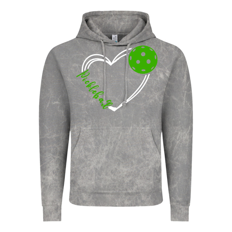Love Pickleball Women Vintage Hoodie by linhVisuals | Teevron