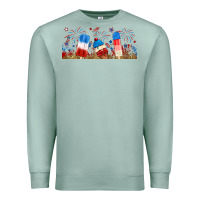 Seafoam fourth of july popsicle Premium Sweatshirt - RanaPortraitStore