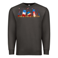 Smoke fourth of july popsicle Premium Sweatshirt - RanaPortraitStore
