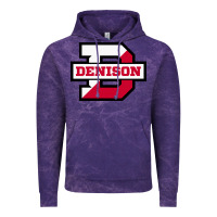 Cloud Purple denison high school Vintage Hoodie - linhVisuals