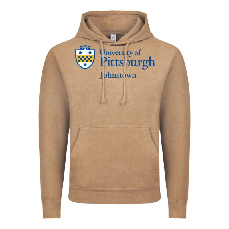 University Of Pittsburgh At Johnstown New Vintage Hoodie by linhVisuals | Teevron