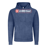 Vintage Denim umbrella corporation company Vintage Hoodie - linhVisuals