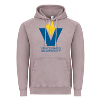 Vintage Zinc Vincennes University Vintage Hoodie - linhVisuals