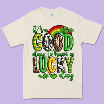 St. Patrick's It's A Good Day To Have A Lucky Day Premium Tee Designed By Oliviacreatesart