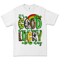 White St. Patrick's It's a good day to have a lucky day Premium Tee - OliviaCreatesArt
