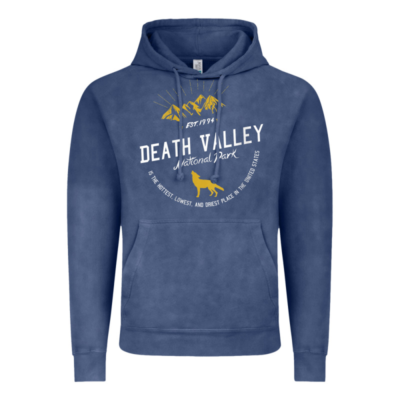 Death Valley National Park Hiker Hiking Nevada Cool Vintage Hoodie by linhVisuals | Teevron