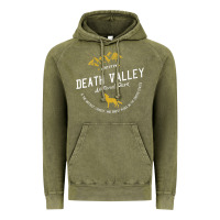 Vintage Olive death valley national park hiker hiking nevada cool Vintage Hoodie - linhVisuals