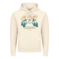 Vintage Artic mount rainier national park washington usa vacation hiking Vintage Hoodie - linhVisuals