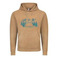 Vintage Camel mount rainier national park washington usa vacation hiking Vintage Hoodie - linhVisuals