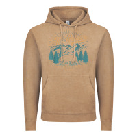 Vintage Coffee mount rainier national park washington usa vacation hiking Vintage Hoodie - linhVisuals