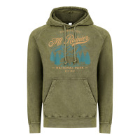 Mount Rainier National Park Washington Usa Vacation Hiking Vintage Hoodie | Teevron