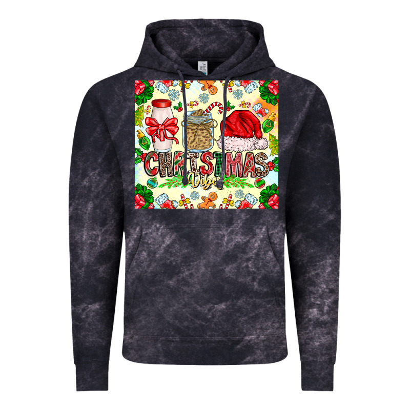 Christmas Vibes Vintage Hoodie by CowhideDigitalArt | Teevron