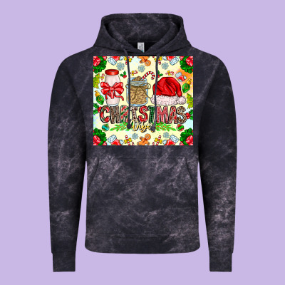 Christmas Vibes Vintage Hoodie Designed By Cowhidedigitalart
