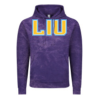 Cloud Purple Liu Gold Wordmark Vintage Hoodie - linhVisuals