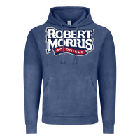 Vintage Denim Robert Morris Colonials Wordmark Vintage Hoodie - linhVisuals