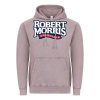 Vintage Zinc Robert Morris Colonials Wordmark Vintage Hoodie - linhVisuals