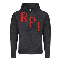 Vintage Black Rpi Engineers Hockey Vintage Hoodie - linhVisuals