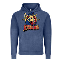 Vintage Denim peoria rivermen Vintage Hoodie - linhVisuals