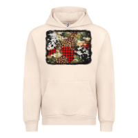 Sandshell army cowhide leopard Christmas Urban Hoodie - Jasminsmagicworld