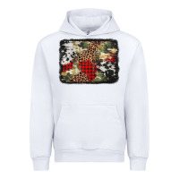 White army cowhide leopard Christmas Urban Hoodie - Jasminsmagicworld