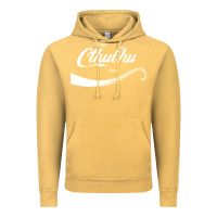Vintage Mustard Obey Cthulhu Vintage Hoodie - linhVisuals