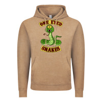 Vintage Coffee one eyed snakes Vintage Hoodie - linhVisuals