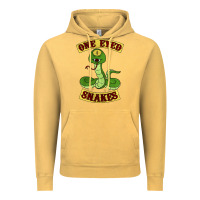Vintage Mustard one eyed snakes Vintage Hoodie - linhVisuals