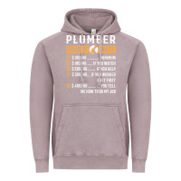 Vintage Zinc funny plumber gifts   plumber hourly rate hoodie Vintage Hoodie - linhVisuals