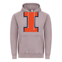 Vintage Zinc Illinois Fighting Illini, Merch Vintage Hoodie - linhVisuals