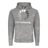Cloud Rock funny programmer i'm thinking t shirt Vintage Hoodie - linhVisuals