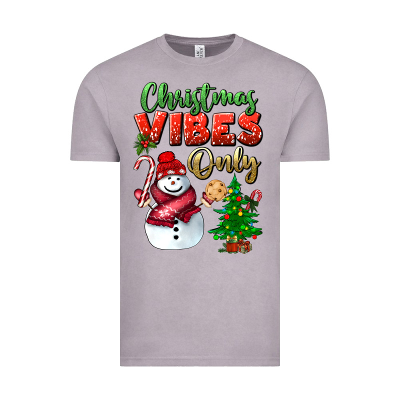Christmas Vibes Only Vintage Tee by BundleAndBundleShop | Teevron