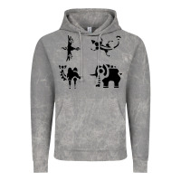 Cloud Rock divine beasts symbols Vintage Hoodie - linhVisuals