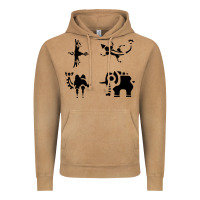 Vintage Camel divine beasts symbols Vintage Hoodie - linhVisuals