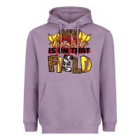 Lavender softball my heart is on that field Heavyweight Hoodie - RanaPortraitStore
