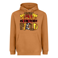 Meerkat softball my heart is on that field Heavyweight Hoodie - RanaPortraitStore