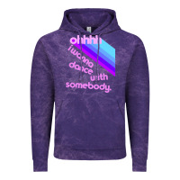 Cloud Purple ohhhhh i wanna dance with somebody Vintage Hoodie - linhVisuals