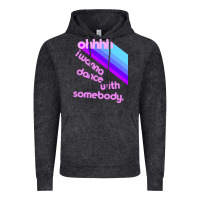 Vintage Black ohhhhh i wanna dance with somebody Vintage Hoodie - linhVisuals