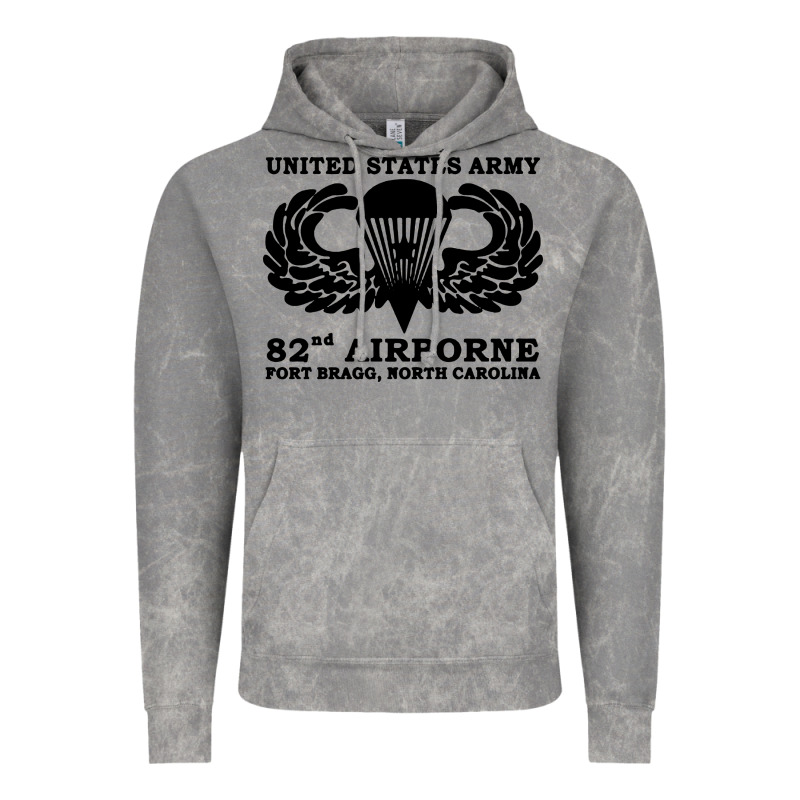 Army 82nd Airborne Vintage Hoodie by linhVisuals | Teevron