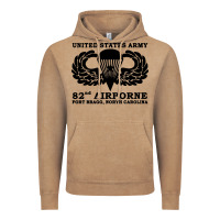 Vintage Coffee army 82nd airborne Vintage Hoodie - linhVisuals