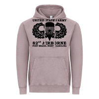 Vintage Zinc army 82nd airborne Vintage Hoodie - linhVisuals