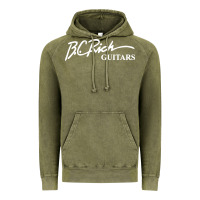 Vintage Olive bc rich guitar Vintage Hoodie - linhVisuals