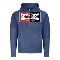 Vintage Denim champion spark plugs company Vintage Hoodie - linhVisuals