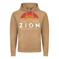 Vintage Camel retro zion national park us vintage utah adventure hiking Vintage Hoodie - linhVisuals
