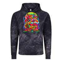 Cloud Black psychedelic t  shirt psychedelic dream t  shirt Vintage Hoodie - linhVisuals