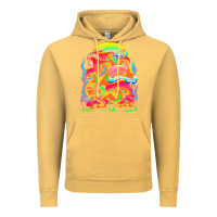 Vintage Mustard psychedelic t  shirt psychedelic dream t  shirt Vintage Hoodie - linhVisuals