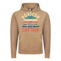 Vintage Coffee pontoon captain vintage boating party funny gift for pontooning lover Vintage Hoodie - linhVisuals